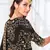 Black embroidered georgette salwar