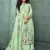 Green digital print velvet salwar