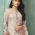Pink digital print velvet salwar