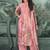 Pink digital print velvet salwar