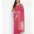 pink cotton silk woven saree with blouse