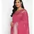 pink cotton silk woven saree with blouse