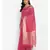 pink cotton silk woven saree with blouse
