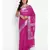 pink banarasi silk woven saree with blouse