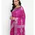 pink banarasi silk woven saree with blouse