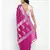 pink banarasi silk woven saree with blouse