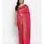 pink katan silk woven saree with blouse