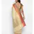beige katan silk woven saree with blouse
