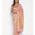 pink pure chiffon woven saree with blouse