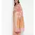 pink pure chiffon woven saree with blouse