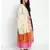 Beige Munga Silk Banarasi  printed  dupatta