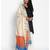 Beige Munga Silk Banarasi  printed  dupatta