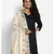 Beige Munga Silk Banarasi  printed  dupatta