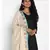 Beige Munga Silk Banarasi  printed  dupatta