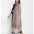 Grey Cotton Silk Banarasi  printed 3 dupatta