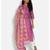 Purple Munga Silk Banarasi  printed 4 dupatta