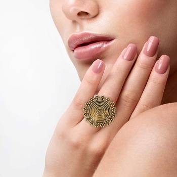 Sukai Jewels oxidised design rings for women and girls 3