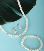 White necklace-sets