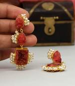 Brown danglers-drops