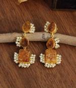 Yellow danglers-drops