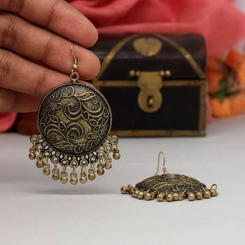Gold danglers-drops 1