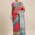 CLASSICATE from the house of The Chennai Silks Pink Printed Dupion Saree With Running Blouse