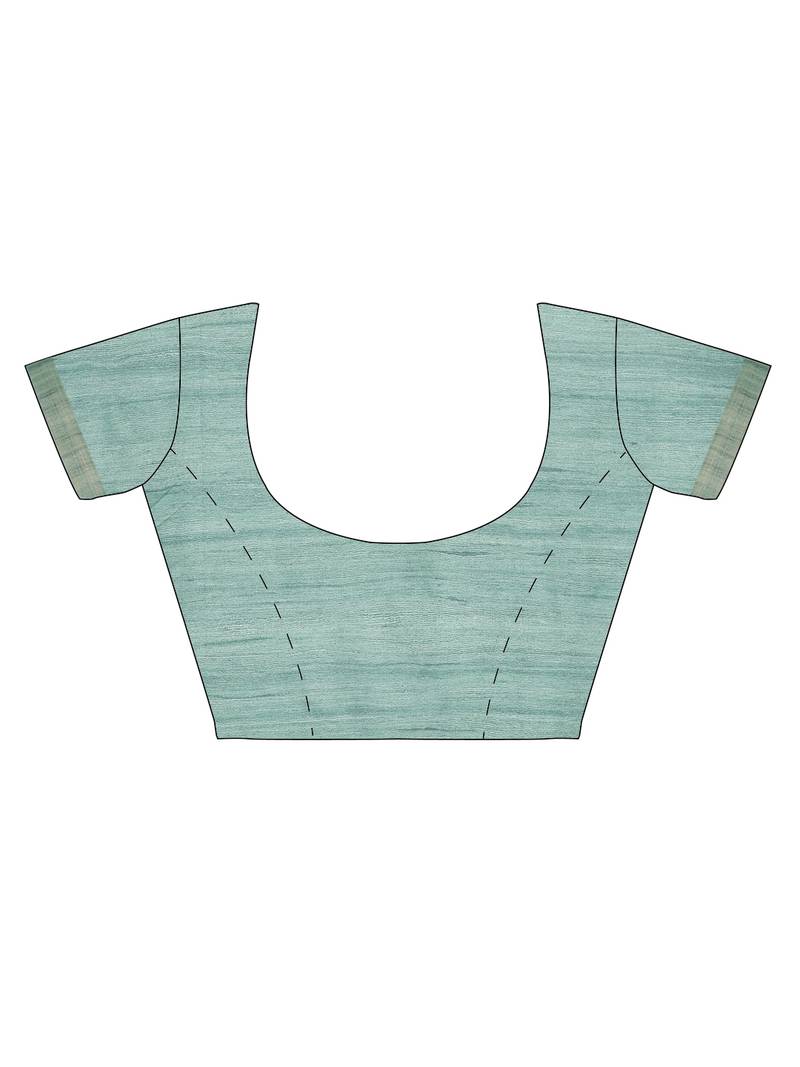 CLASSICATE from the house of The Chennai Silks Beige Printed Dupion Saree With Running Blouse