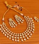 White necklace-sets