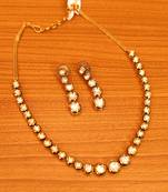 White necklace-sets