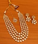 White necklace-sets
