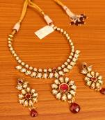 Red necklace-sets