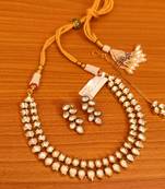 White necklace-sets
