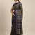 CLASSICATE from the house of The Chennai Silks Navy Blue Brasso Weaving Saree With Running Blouse
