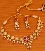 Red necklace-sets