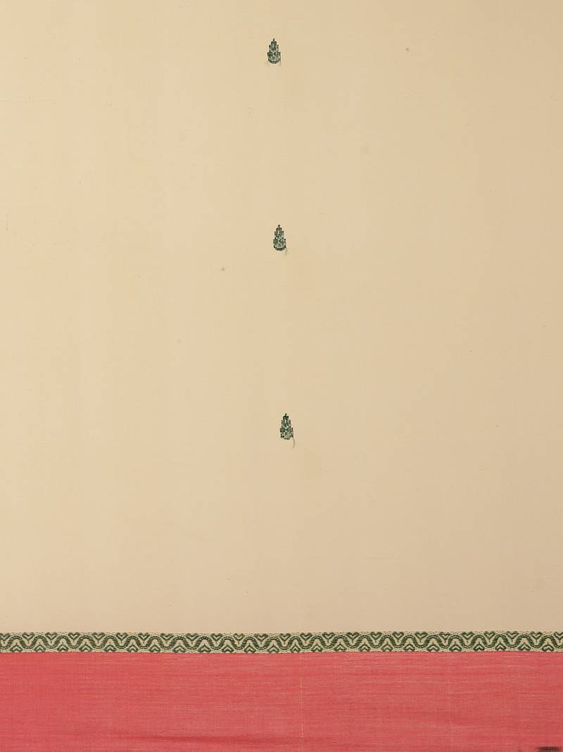 CLASSICATE from the house of The Chennai Silks Yellow Pure Cotton Venkatagiri Saree Without Blouse