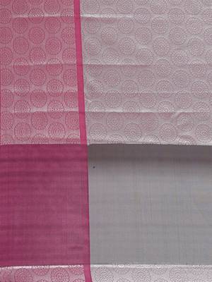 CLASSICATE from the house of The Chennai Silks Grey Organza Weaving Saree With Running Blouse 5