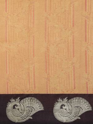 CLASSICATE from the house of The Chennai Silks Orange Organza Weaving Saree With Running Blouse 4