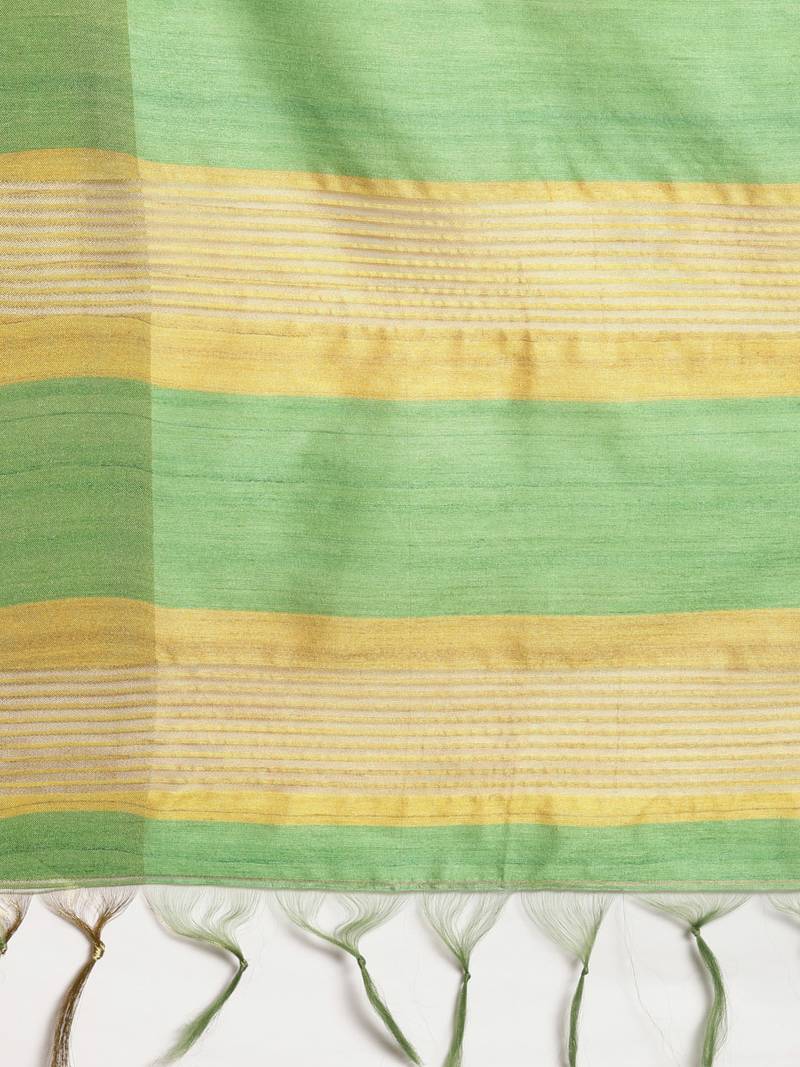 CLASSICATE from the house of The Chennai Silks Pink Printed Jute Cotton Saree With Running Blouse