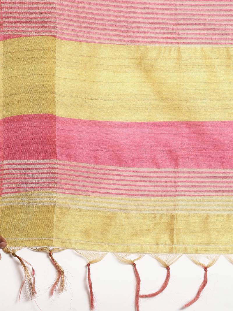 CLASSICATE from the house of The Chennai Silks Grey Printed Jute Cotton Saree With Running Blouse