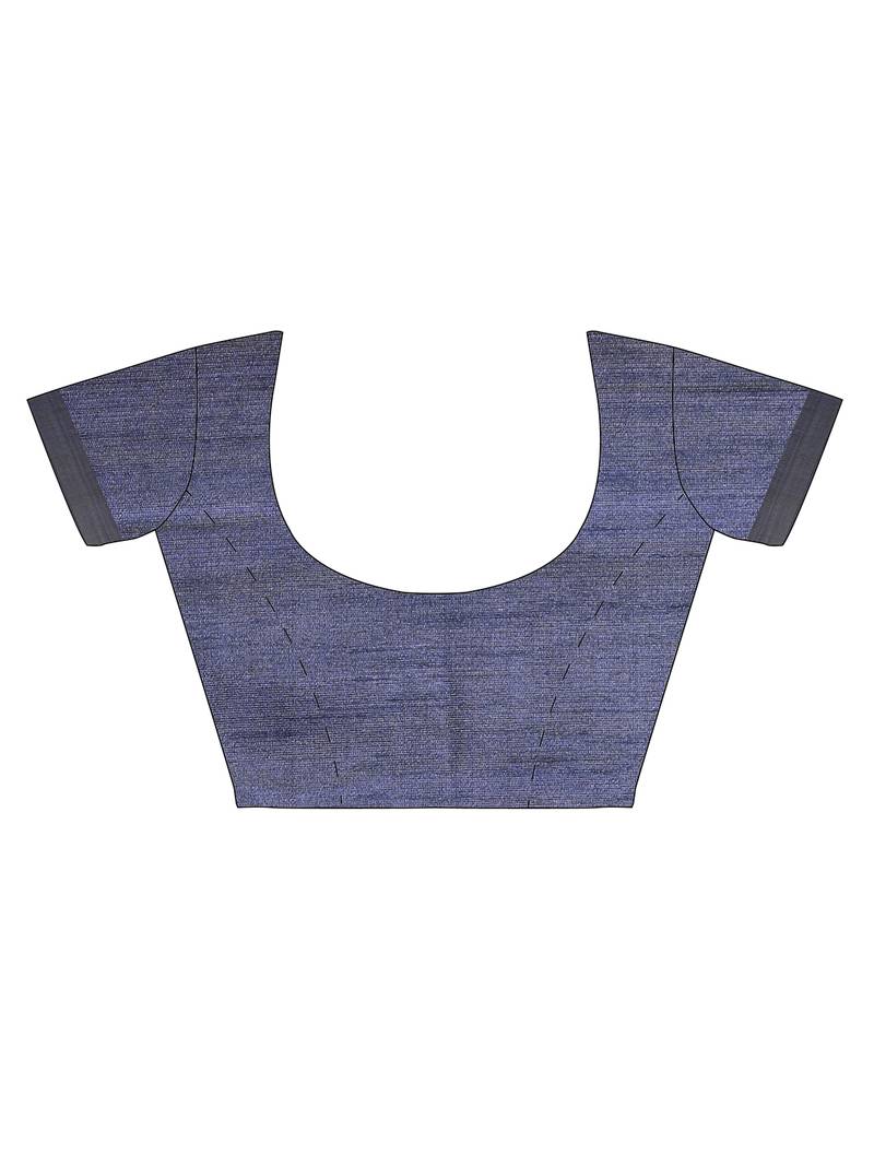 CLASSICATE from the house of The Chennai Silks Maroon Printed Dupion Saree With Running Blouse