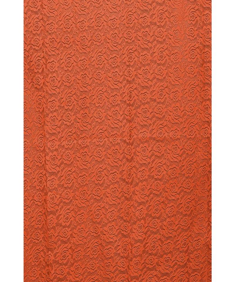 Red polyester Printed Net  curtain