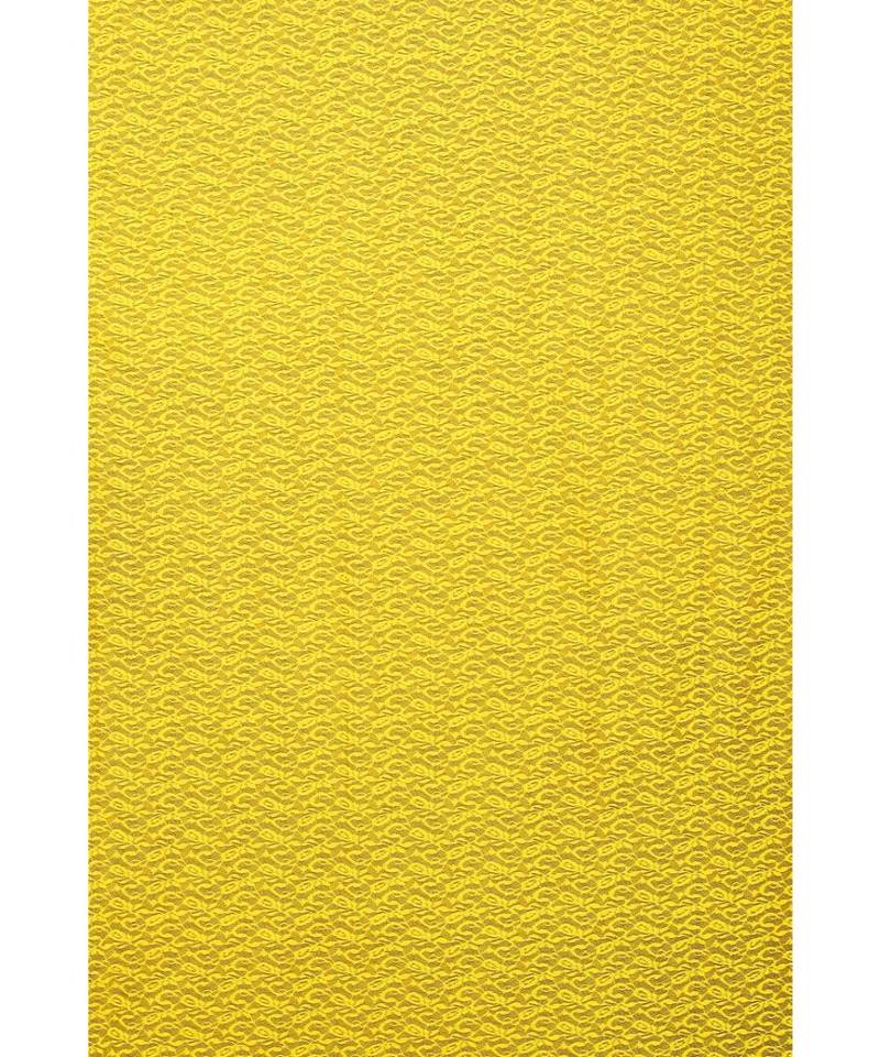 Yellow polyester Printed Net  curtain