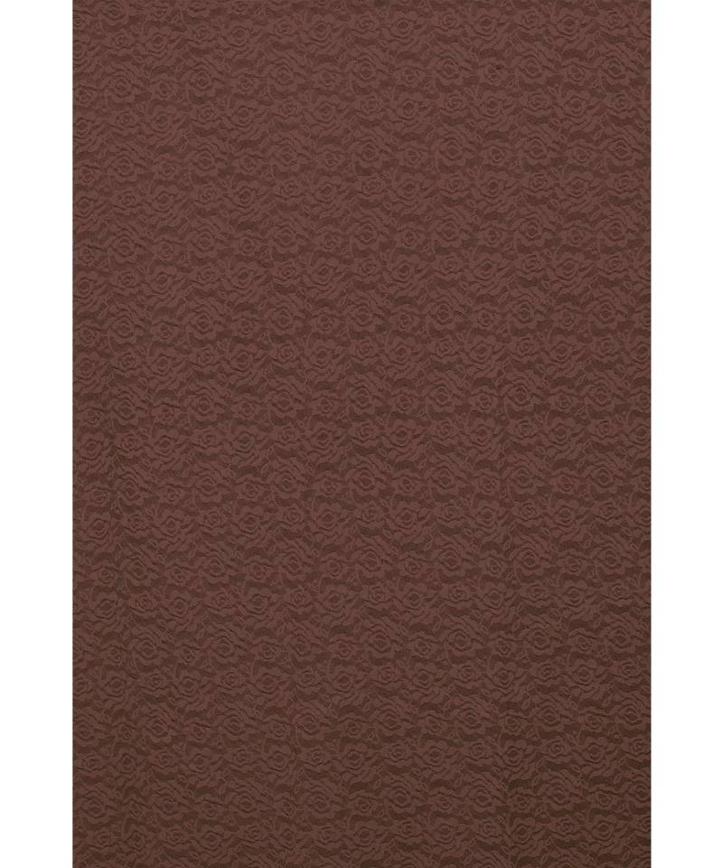 Brown polyester Printed Net  curtains