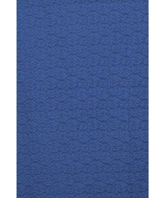 blue polyester Printed Net  curtain 2