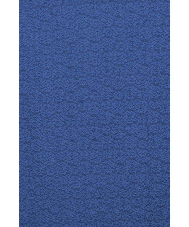 blue polyester Printed Net  curtain