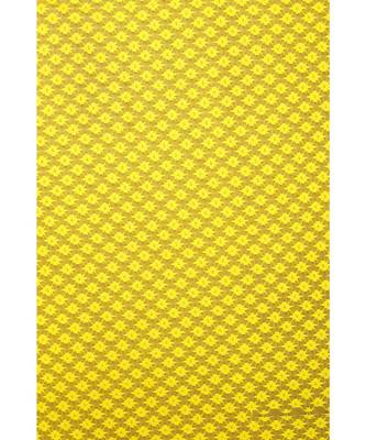 Yellow polyester Printed Net  curtain 2