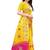 CLASSICATE from the house of The Chennai Silks Yellow Printed Soft Litchi Saree With Running Blouse