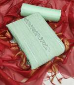 Light-green thread faux chanderi salwar