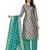 Grey woven jacquard salwar