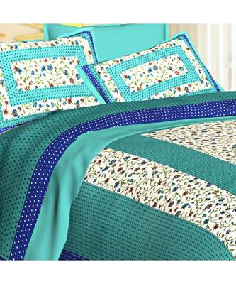 multicolor cotton fitted sheets   bedsheet with Pillowcover 2